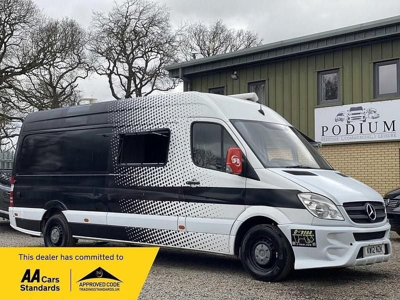 Begagnad Mercedes Sprinter 2012 Vit Van