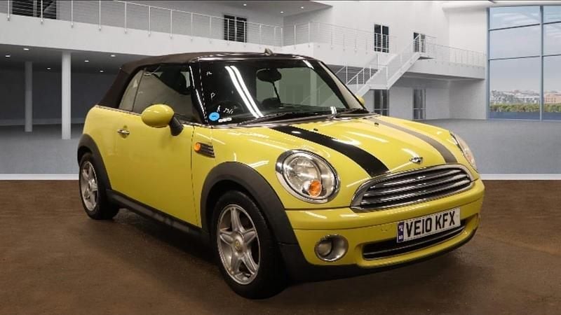 Yellow Used 2010 Mini Cooper Cabriolet Cabriolet | £2,995 (Good price) - Image 1/4
