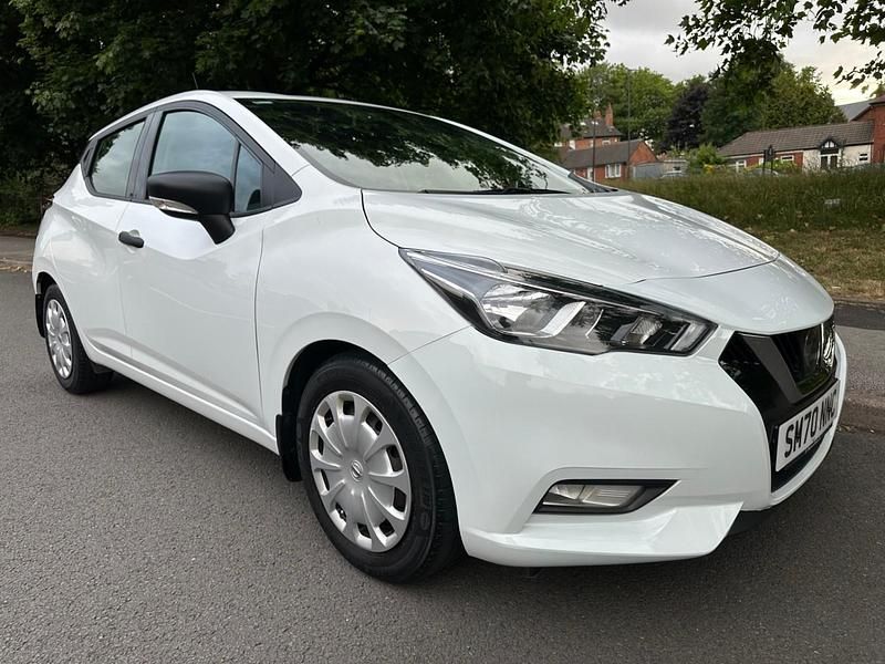White Used 2020 Nissan Micra Visia+ Hatchback | £6,995 - Image 1/3
