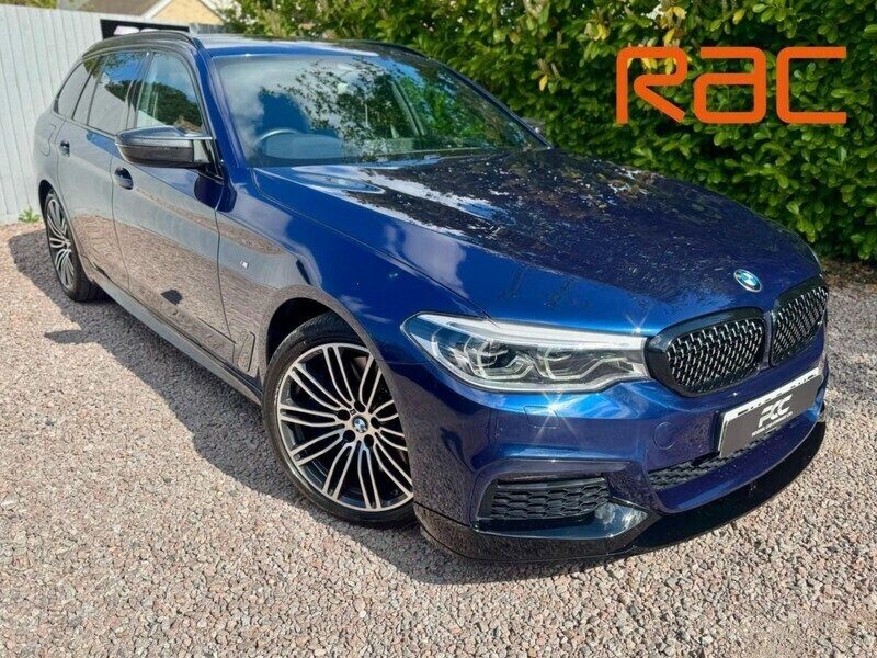 Blue Used 2019 BMW 540 M Sport Estate | £27,450 (Fair price) - Image 1/3
