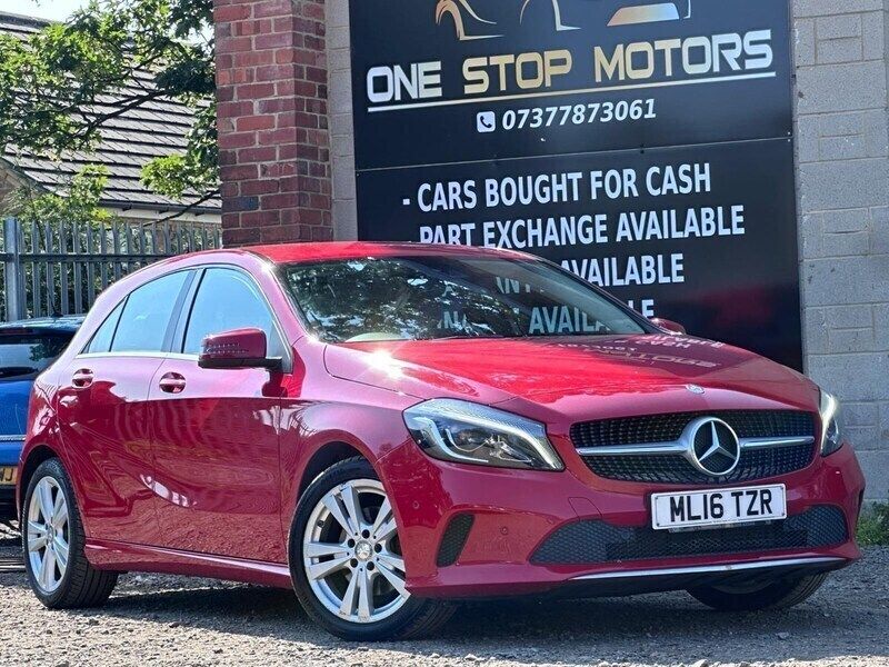 Red Used 2016 Mercedes A200 Premium Hatchback | £8,495 (Good price) - Image 1/4
