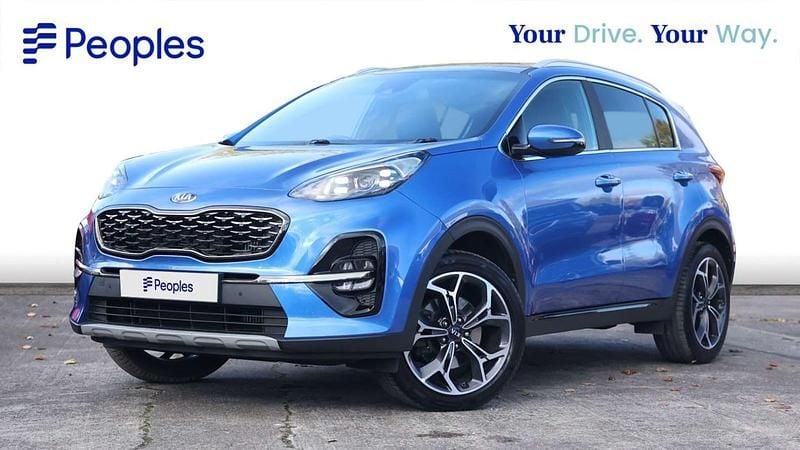 Blue Used 2022 Kia Sportage GT-Line SUV | £16,544 (Super price) - Image 1/4