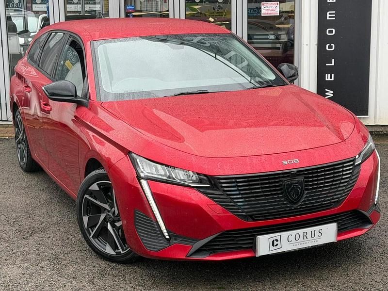 Used Peugeot 308 SW Allure Premium 2022 Red Estate