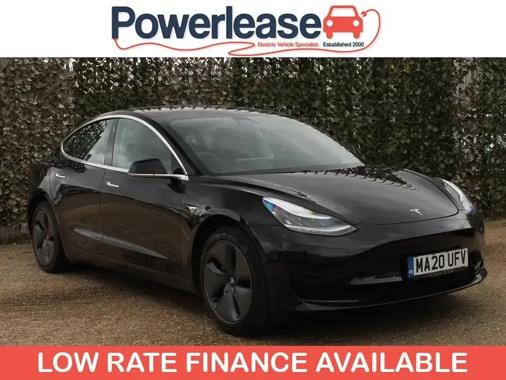 Used Tesla Model 3 Standard Range 239 kW (325 HP) 2020 Black Sedan