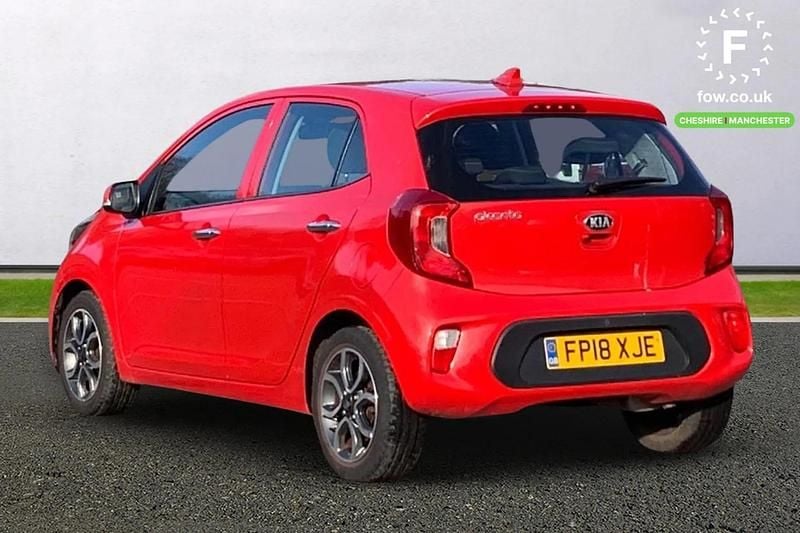Used Kia Picanto 84 HP (61 kW) 2018 Red Hatchback