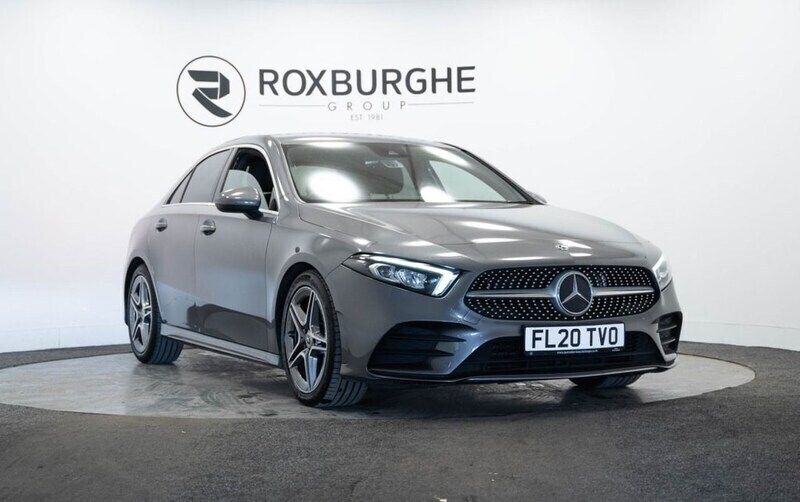Grey Used 2020 Mercedes A200 AMG line Sedan | £16,890 (Good price) - Image 1/4