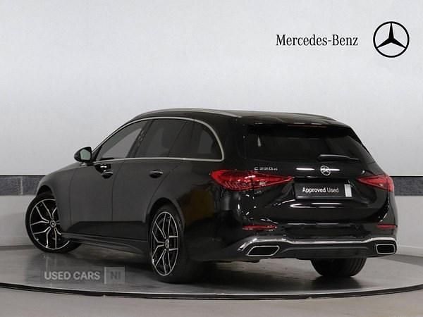 Used Mercedes C220 AMG Line Premium 2025 Black Estate