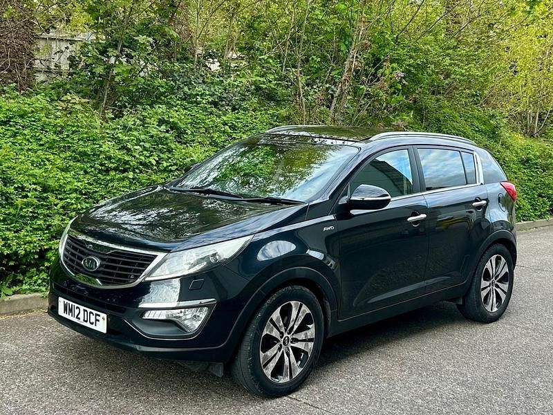 Begagnad Kia Sportage 2012 Svart SUV