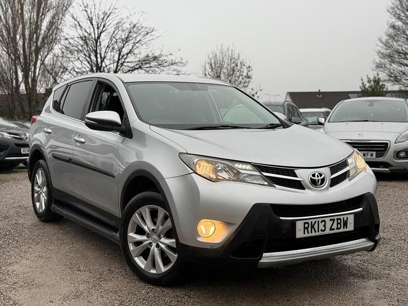 Silver Used 2013 Toyota RAV4 Estate | £4,295 (Fair price) - Image 1/4