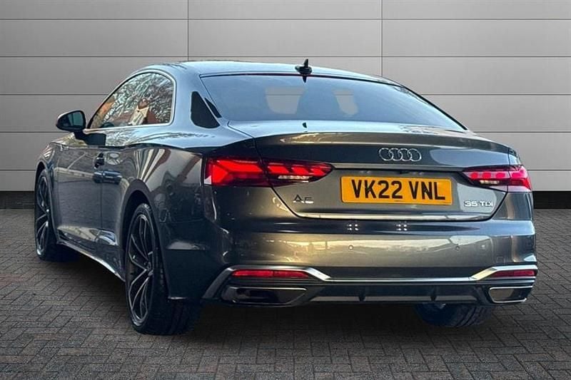 Used Audi A5 Comfort 163 HP (119 kW) 2022 Daytona grey Coupe