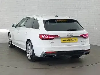 Used Audi A4 S-Line 204 HP (150 kW) 2024 White Estate