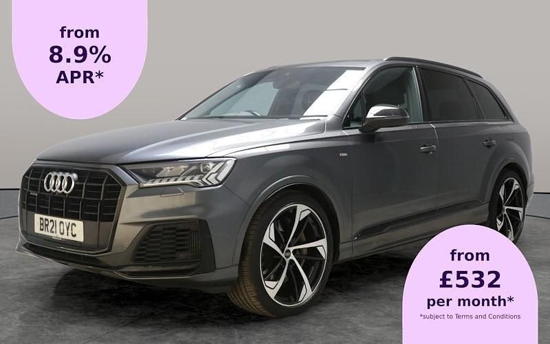 Used 2023 Audi Q7 Design SUV | £34,579 - Image 1/2