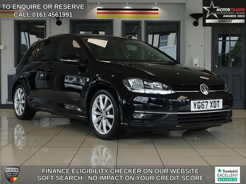 Black Used 2017 VW Golf VII GT Hatchback | £11,970 (Fair price) - Image 1/4