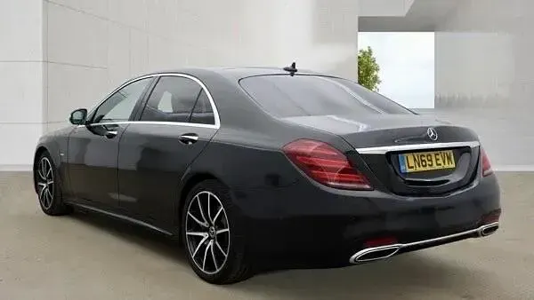 Used Mercedes S350 AMG line 2019 Black Sedan