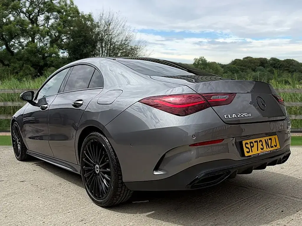 Used Mercedes CLA220 AMG line 190 HP (139 kW) 2023 Grey Coupe