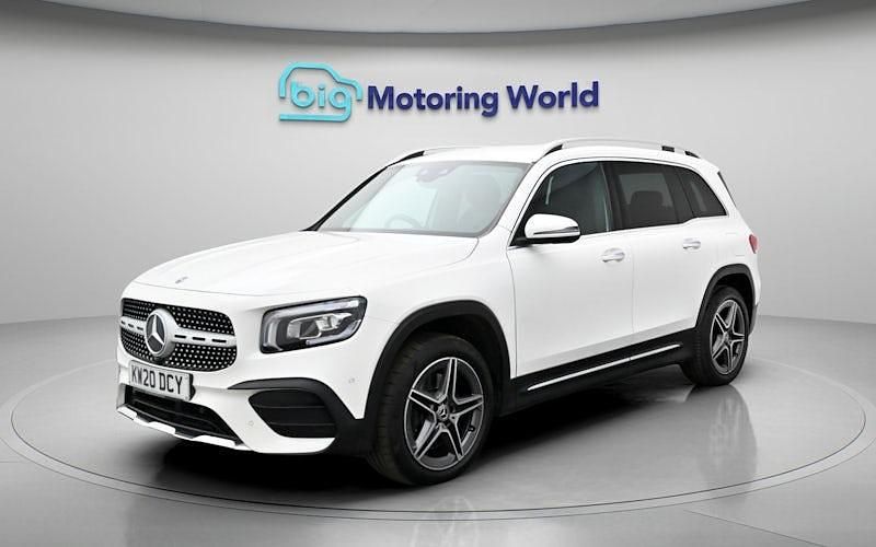 Used Mercedes GLB220 AMG line 190 HP (139 kW) 2020 White SUV