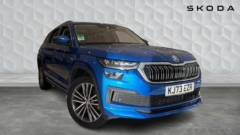 Blue Used 2024 Skoda Kodiaq LAURIN & KLEMENT SUV | £35,250 (A bit pricey) - Image 1/4