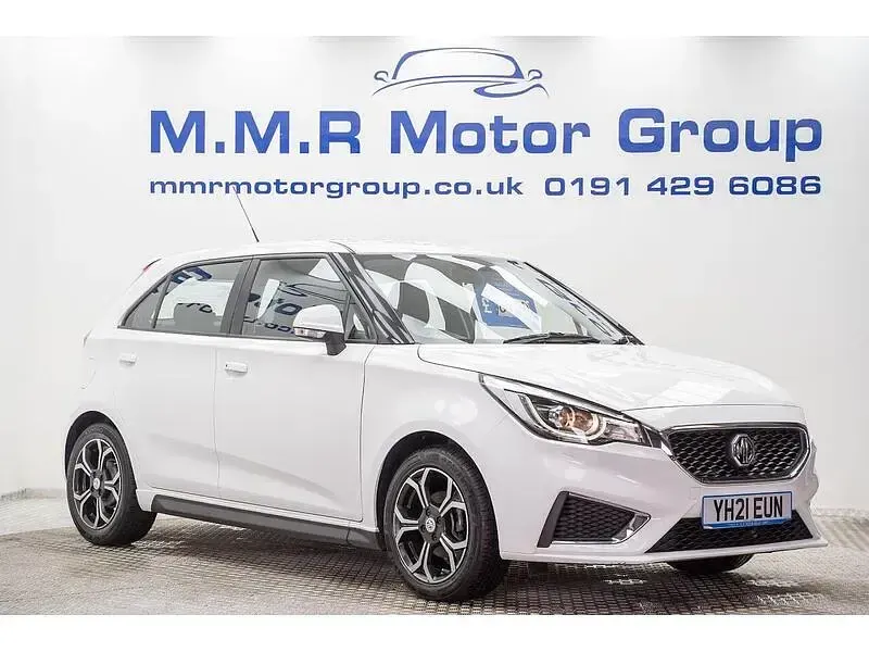 Used MG MG3 Exclusive 106 HP (77 kW) 2021 White Hatchback