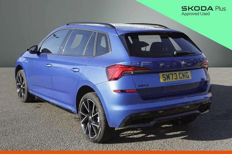Used Skoda Kamiq Monte Carlo 108 HP (79 kW) 2023 Blue SUV