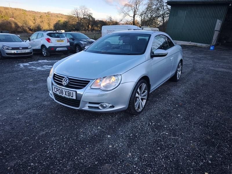 Used VW Eos Sportline 2008 Silver Cabriolet