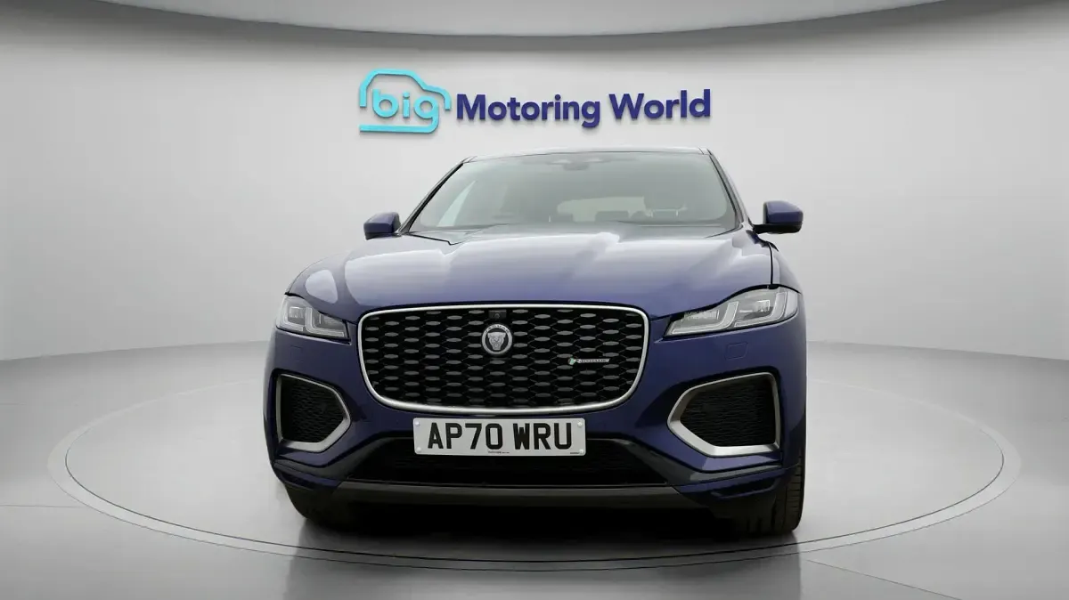 Used Jaguar F-Pace R-Dynamic 204 HP (150 kW) 2021 Blue SUV