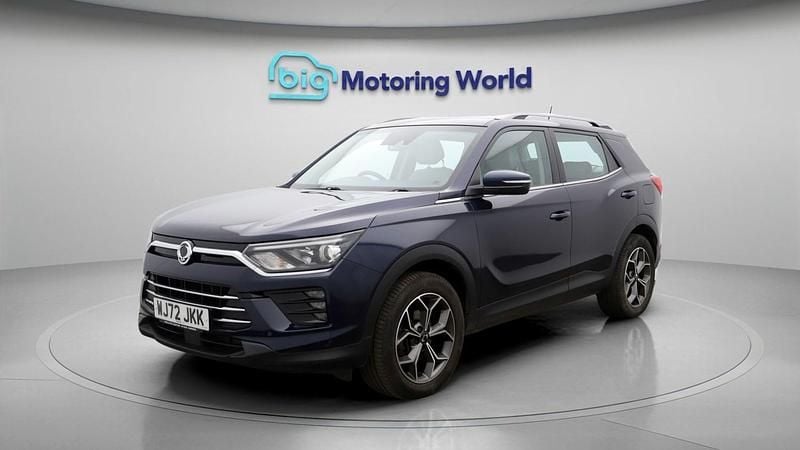 Used Ssangyong (KGM) Korando 163 HP (119 kW) 2022 Blue Estate