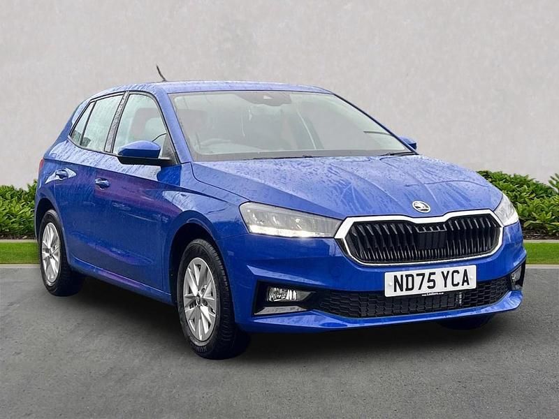 Used Skoda Fabia SE 116 HP (85 kW) 2025 Blue Hatchback