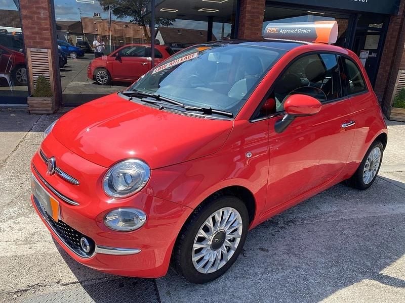 Used Fiat 500 Lounge 2018 Pink Hatchback