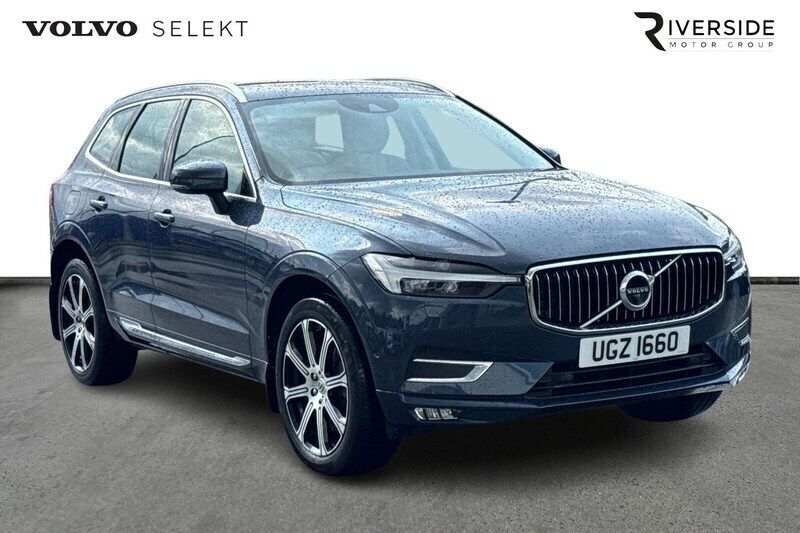 Denim blue Used 2021 Volvo XC60 Inscription SUV | £31,295 (Good price) - Image 1/4