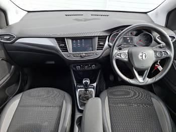 Used Vauxhall Crossland X Elite 110 HP (80 kW) 2019 Grey SUV