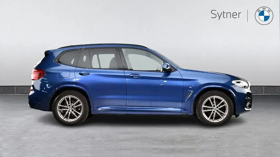 Used BMW X3 M Sport 187 HP (137 kW) 2021 Blue SUV