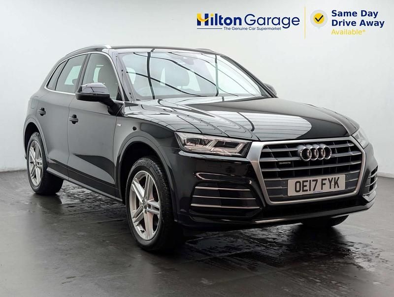 Used Audi Q5 S-Line 190 HP (139 kW) 2017 Black SUV
