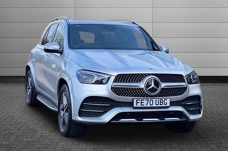 Used Mercedes GLE400 AMG line 330 HP (242 kW) 2020 Iridium silver Estate