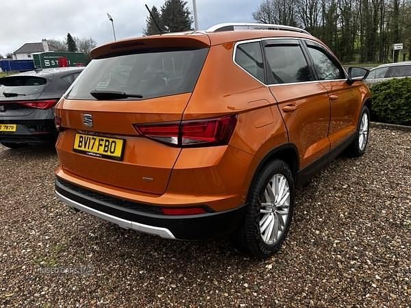 Used Seat Ateca 4Drive 150 HP (110 kW) 2017 Orange SUV