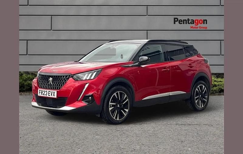 Used Peugeot 2008 Premium 128 HP (94 kW) 2023 Red SUV