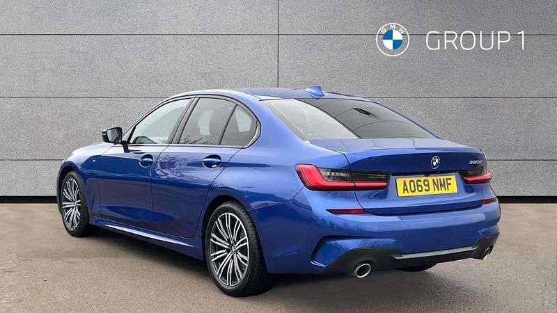 Used BMW 320 M Sport 190 HP (139 kW) 2019 Portimao blue Sedan