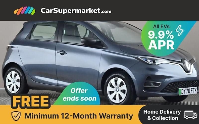 Grey Used 2020 Renault Zoe Play Hatchback | £9,197 (Fair price) - Image 1/3