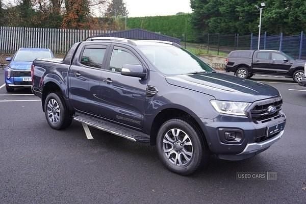 Grey Used 2021 Ford Ranger Wildtrack Pickup | £16,495 (Fair price) - Image 1/4