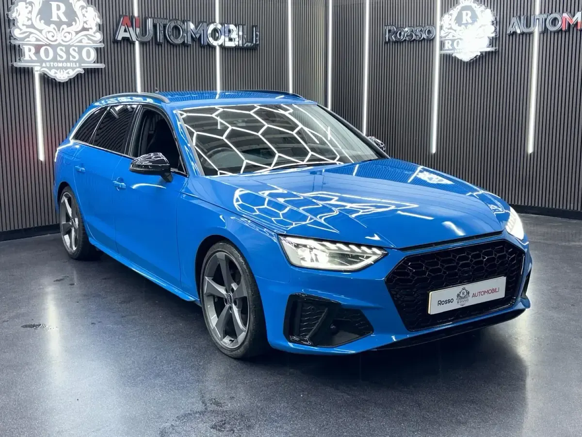 Used Audi A4 Black Edition 2021 Blue Estate