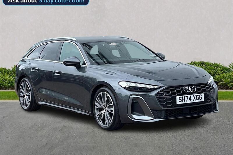 Grey Used 2024 Audi A5 S-Line Coupe | £43,532 - Image 1/4