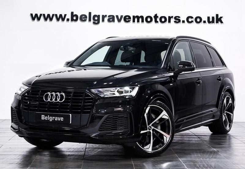 Mythos black metallic Used 2023 Audi Q7 Black Edition SUV | £49,980 (A bit pricey) - Image 1/2