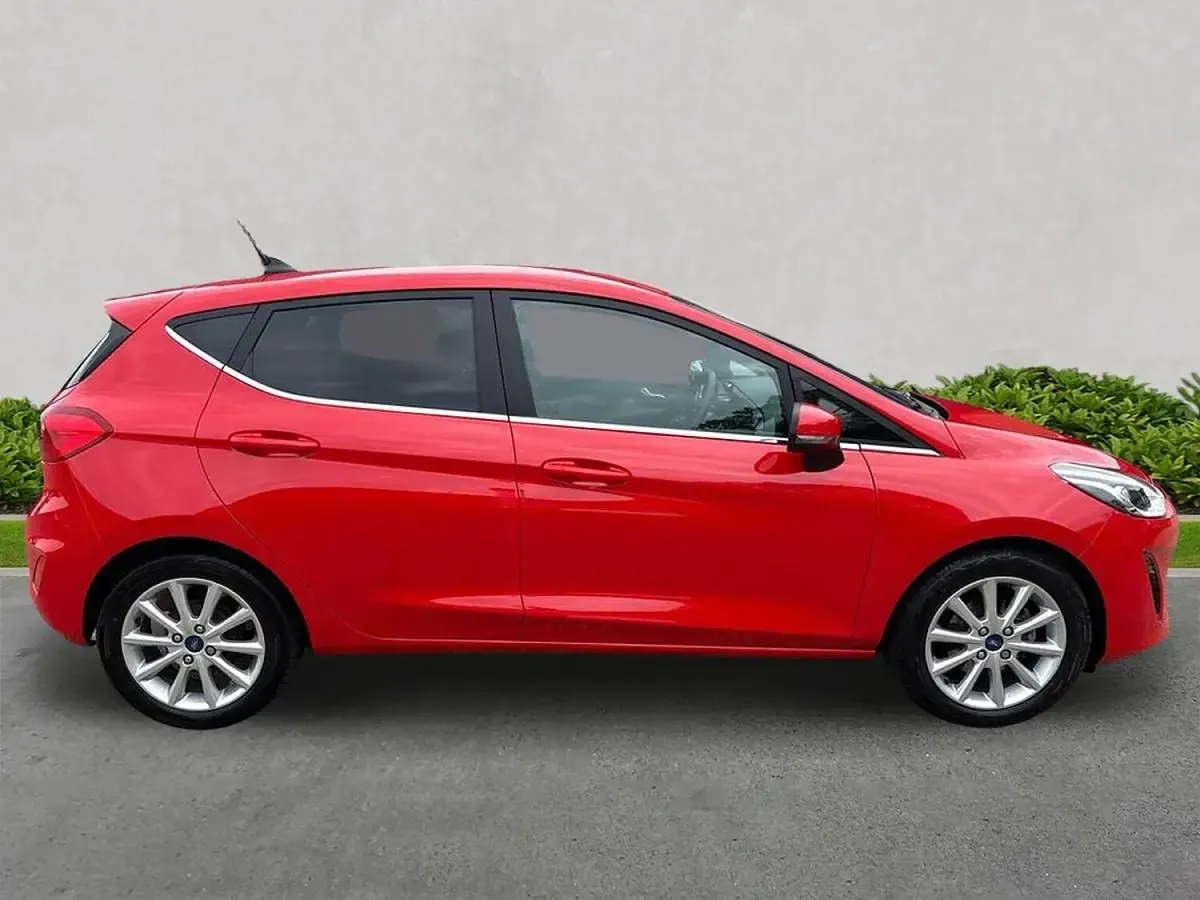 Used Ford Fiesta Titanium 2020 Red Hatchback