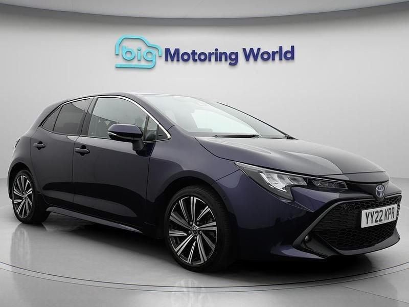 Blue Used 2022 Toyota Corolla Design Hatchback | £18,000 (Fair price) - Image 1/4