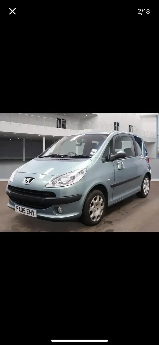 Gebraucht Peugeot 1007 70 PS (51 kW) 2005 Grau Van / Kleinbus