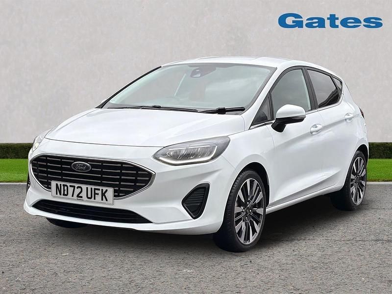 Used Ford Fiesta Titanium X 125 HP (91 kW) 2023 White Hatchback