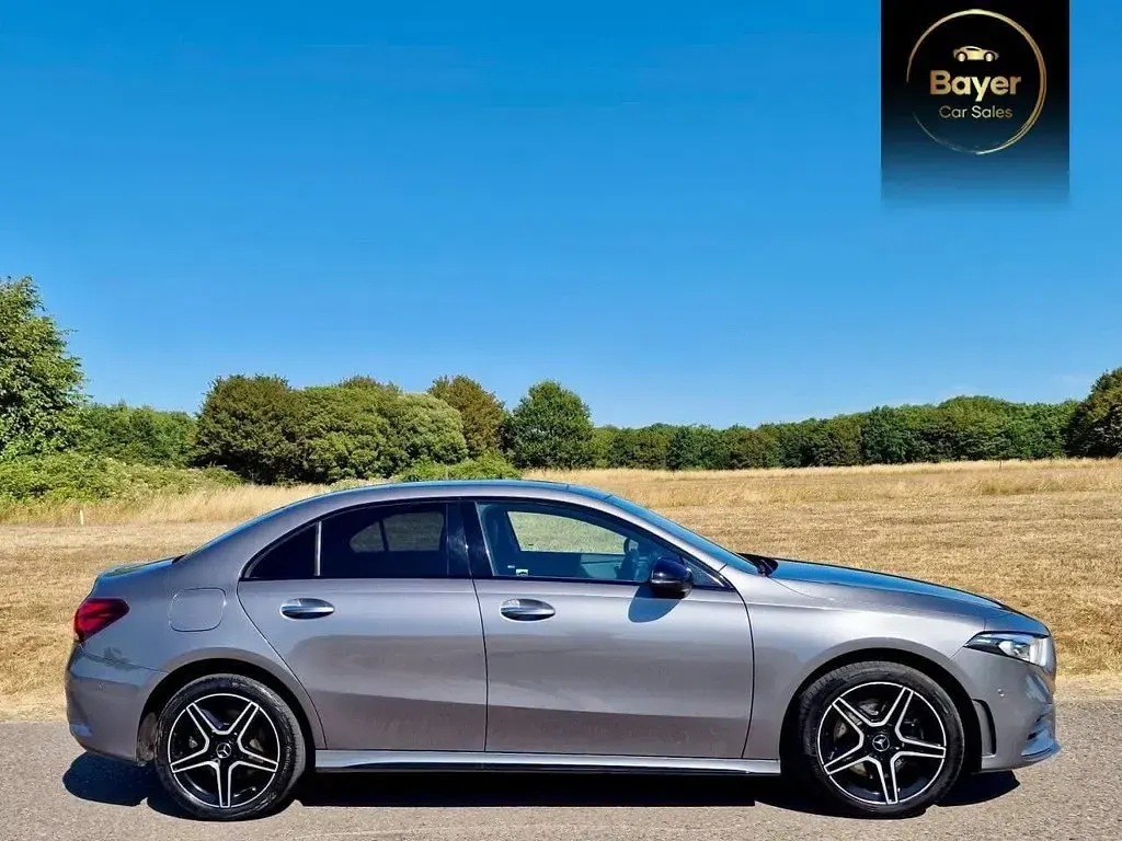 Used Mercedes A250 AMG Line Premium Plus 214 HP (157 kW) 2021 Grey Sedan