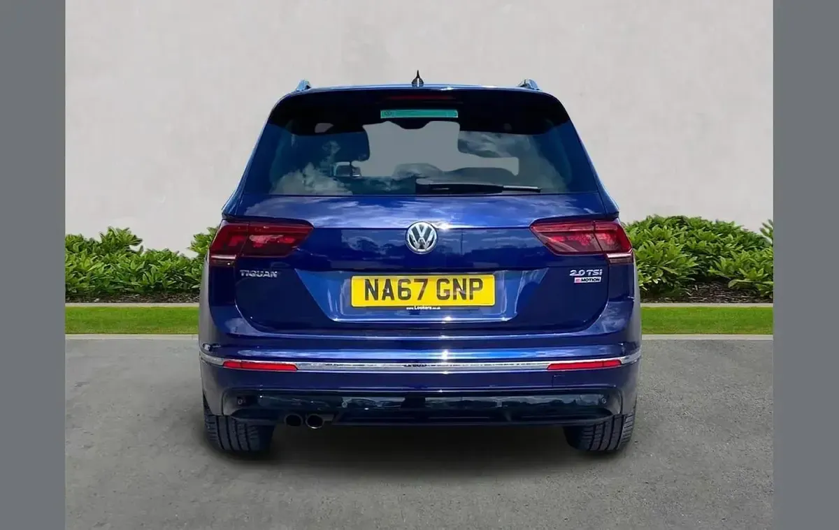 Used VW Tiguan R-line 180 HP (132 kW) 2017 Blue SUV