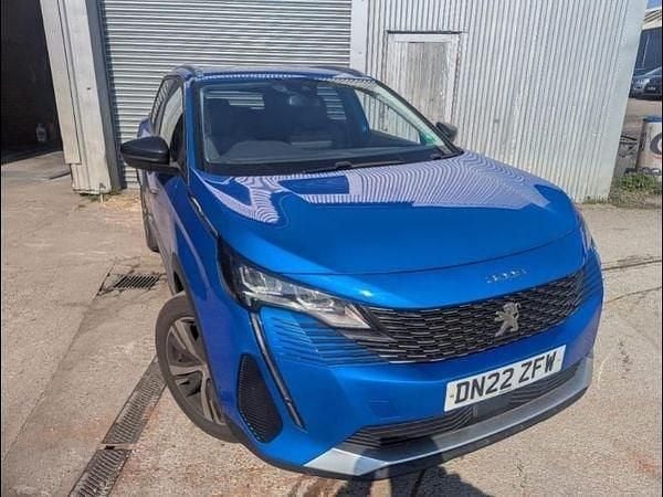 Blue Used 2022 Peugeot 3008 Allure Premium Hatchback | £16,299 (Fair price) - Image 1/1