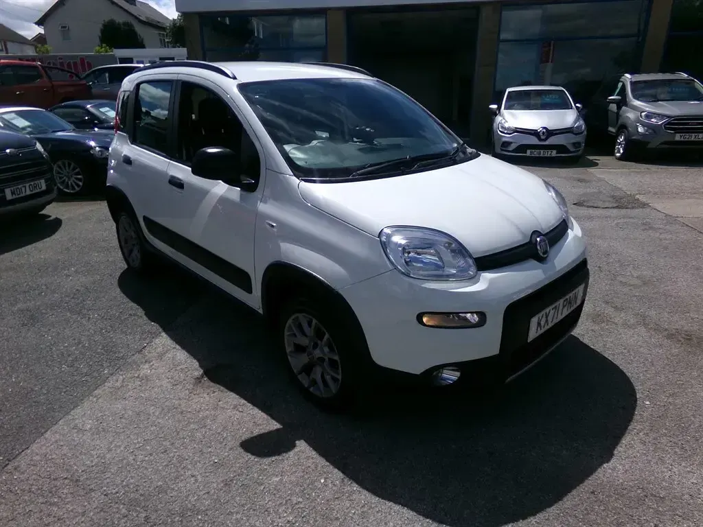 Used Fiat Panda 4x4 Wild 2021 White Hatchback