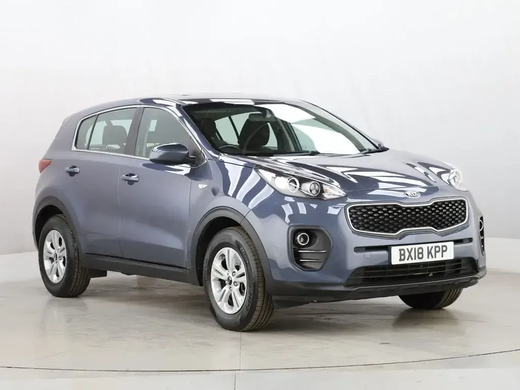 Used Kia Sportage 130 HP (95 kW) 2018 Blue SUV
